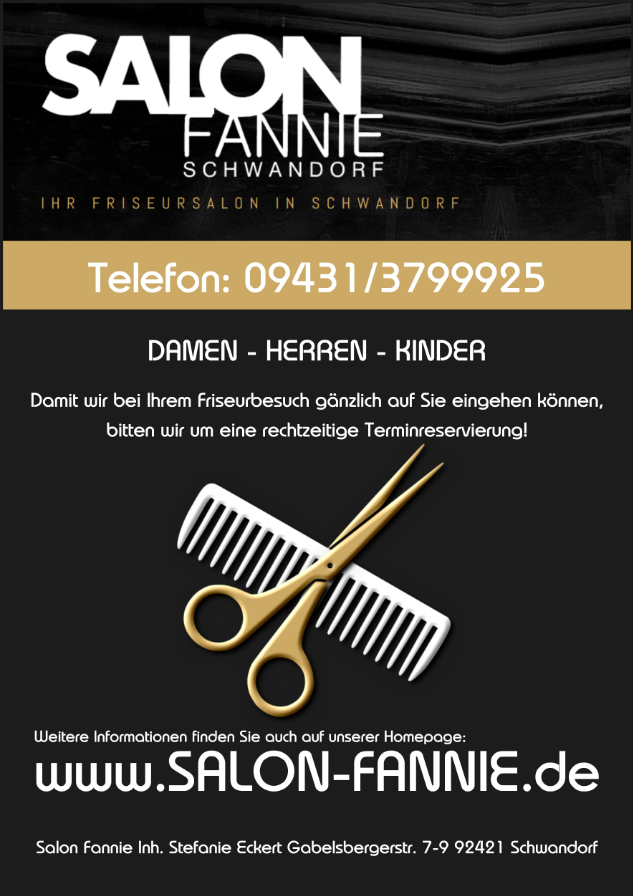 Salon Fannie Dein Friseur In Schwandorf